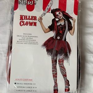 Killer clown Halloween costume
